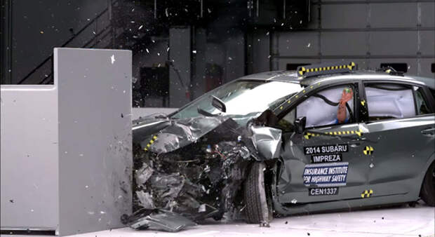 Краш-тест Субару Импреза 2015 (Subaru Impreza 2015)
