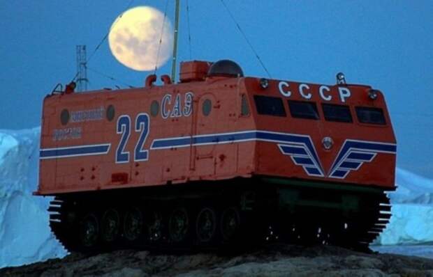 «Харьковчанка»: советский вездеход, в котором можно было жить в Антарктиде