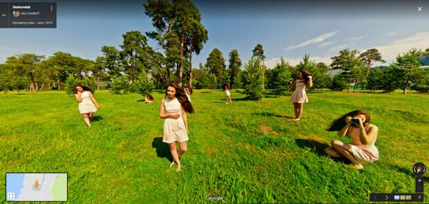 Чего Google Maps только не наснимают! Чего Google Maps только не наснимают!