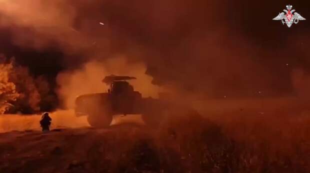 Тульские "Грады" уничтожили позиции ВСУ в Запорожье