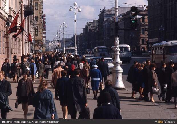 Ленинград 1965 г. глазами английского туриста (51 фото)