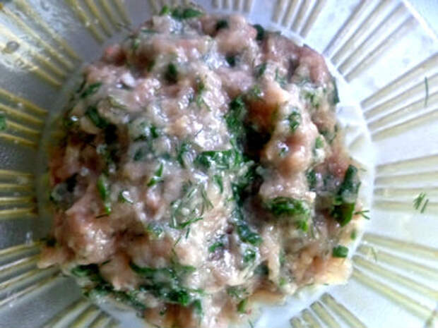 Китайские пельмени с курицей