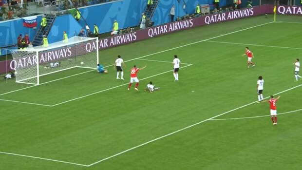 Как Россия забила Египту первый гол. Разбор момента