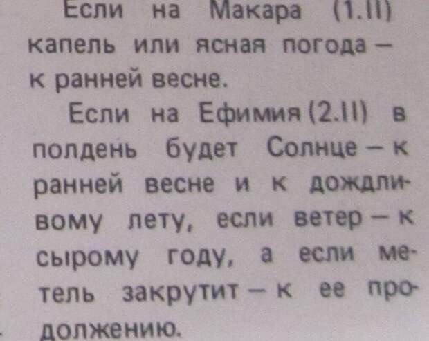 Весна будет ранней?Предсказываем весеннюю и летнюю погоду по советской книжке с народными приметами.