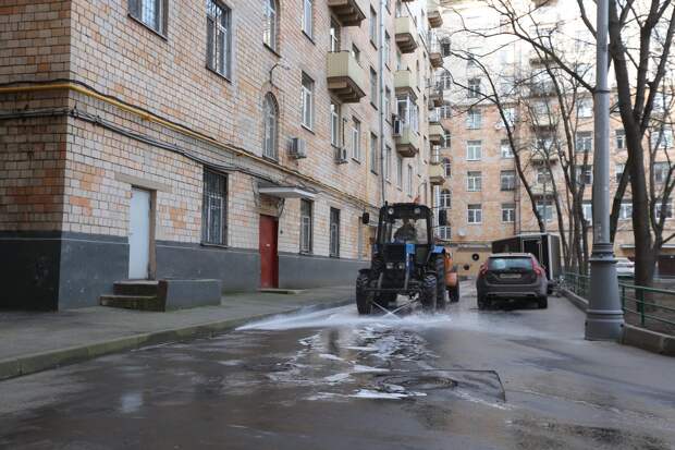 Дезинфекция в Алексеевском/фото ЗБ