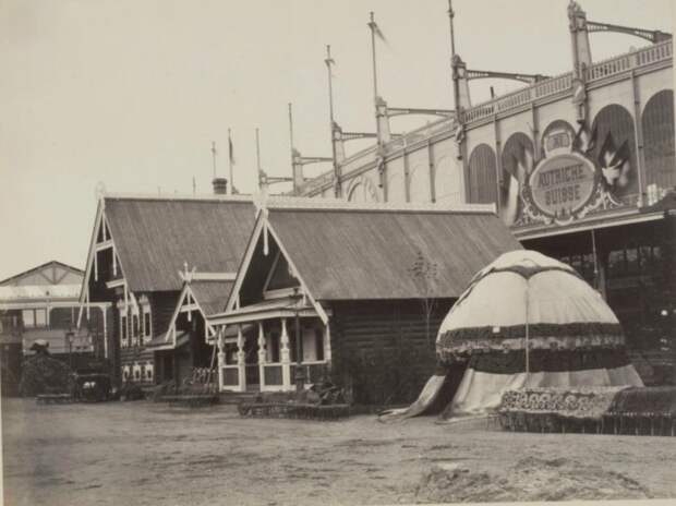 Русский павильон на выставке в Париже, 1867 год. /Фото: exposale.net