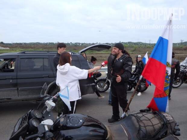 Эксклюзивные кадры запуска автомобильного движения на Крымском мосту