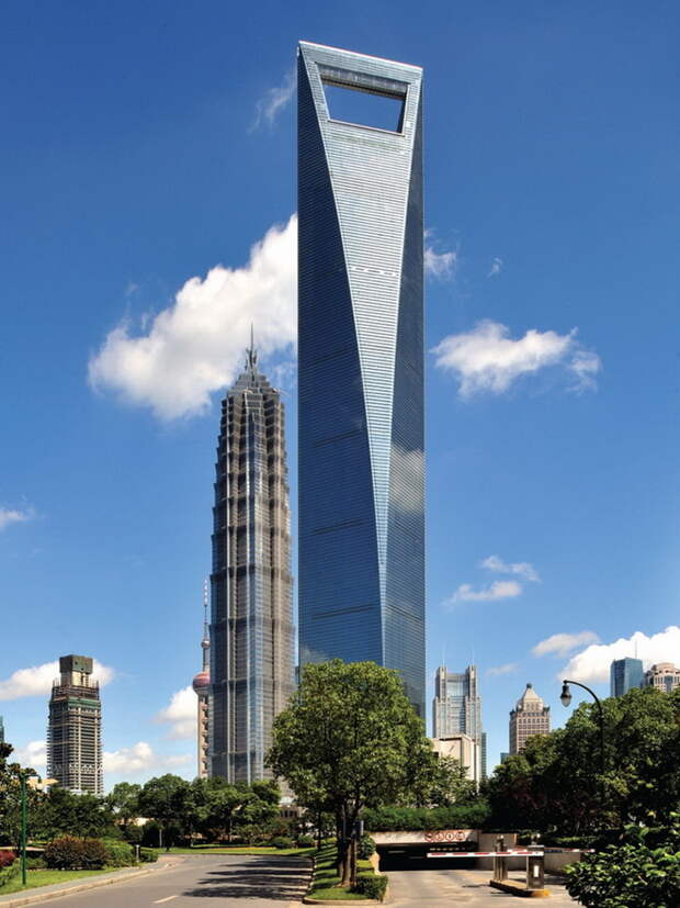 Высочайшие небоскребы мира. Shanghai World Financial Center