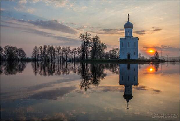 Красоты России. Покров на Нерли