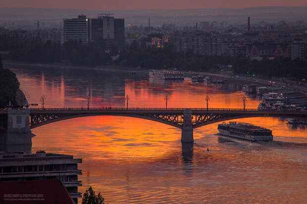Фантастические закаты и рассветы Будапешта