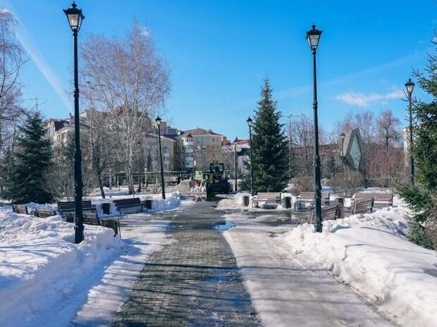 Тюменская Площадь Борцов Революции будет благоустроена