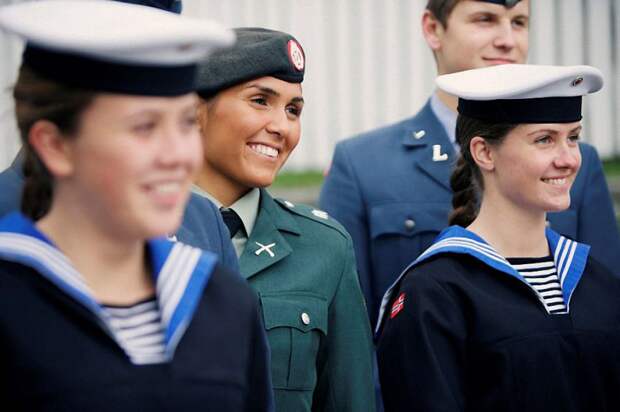Как в норвежской армии служат женщины норвегия, женщины, армия