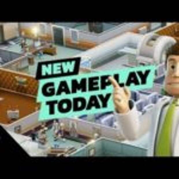 17 минут игрового процесса второй больнички Two Point Hospital  