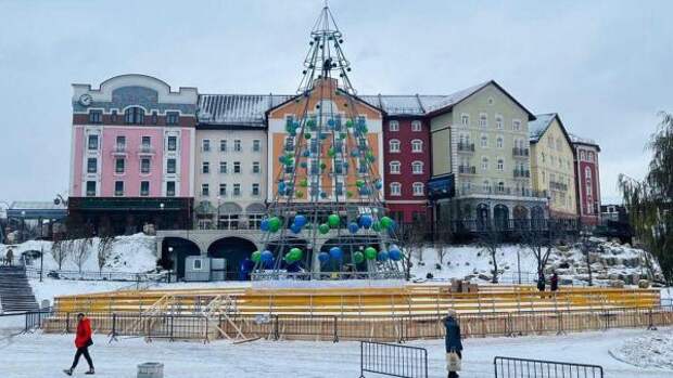 Каток на Лыбедском бульваре откроют 14 декабря