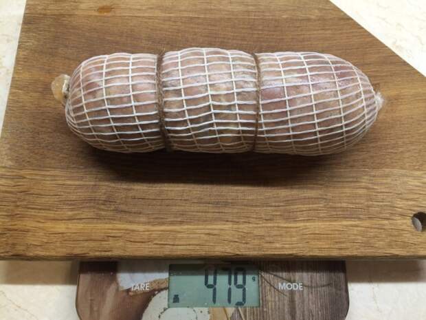 Эксперимент с приготовлением ветчины