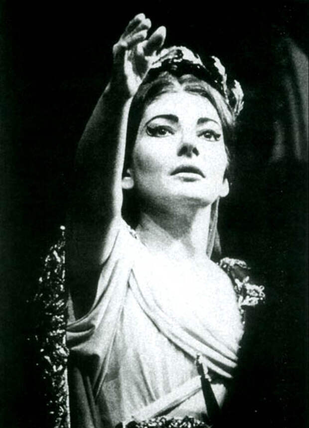 Греческая красавица Мария Каллас. Фото / Maria Callas photo