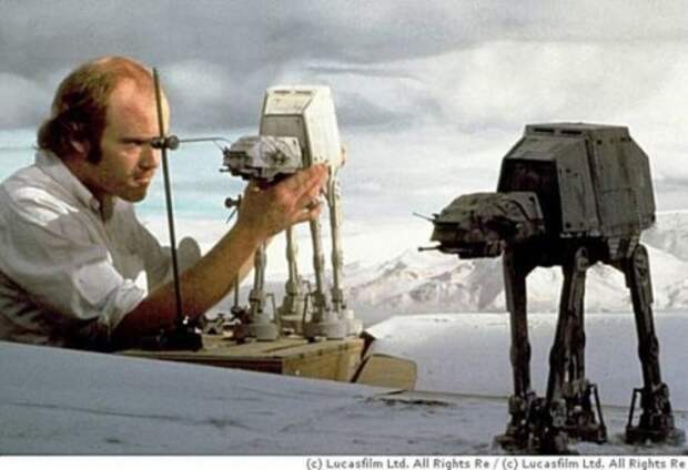 Фотографии со съёмок Star Wars (38 шт)