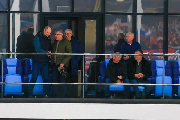 Дмитрий Миляев и Денис Паслер посетили матч Молодежной хоккейной лиги в Туле