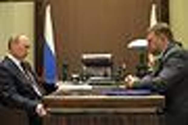 Рабочая встреча с временно исполняющим обязанности губернатора Кировской области Никитой Белых