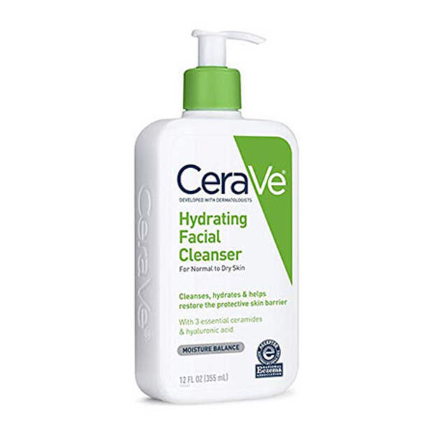 Очищающий крем для сухой и чувствительной кожи, CeraVe