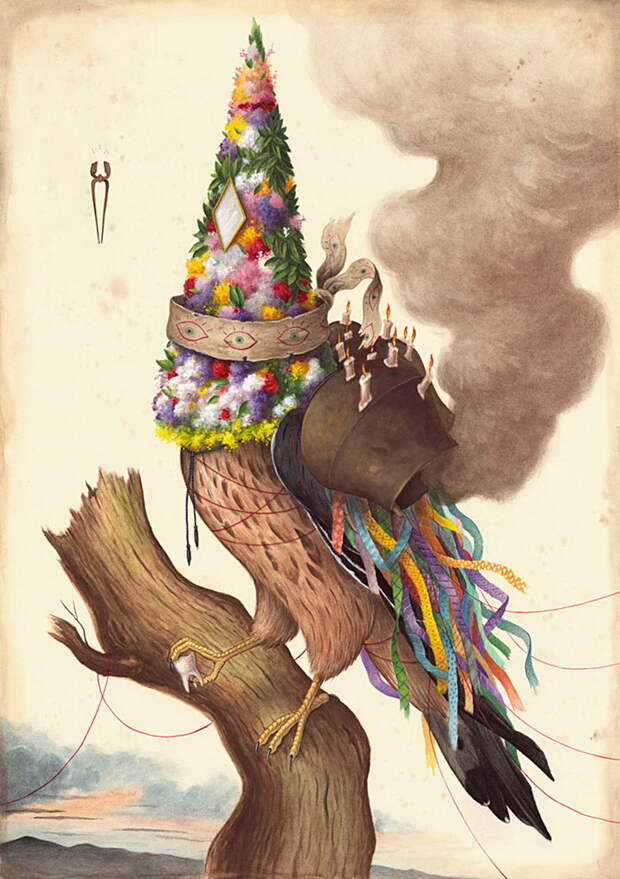 Эзотерические картины El Gato Chimney Эзотерические картины El Gato Chimney