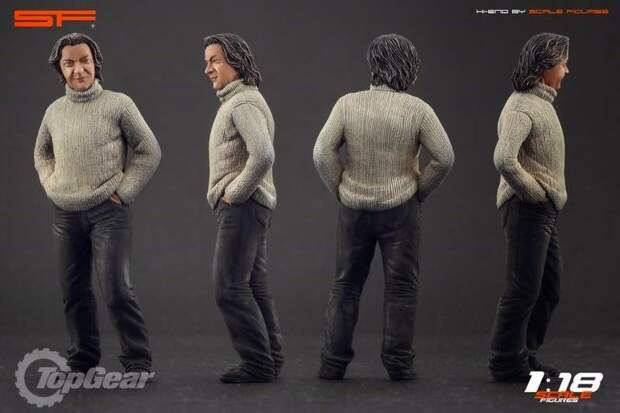 Ведущие Top Gear в масштабе 1:18 фигурки, top gear, авто