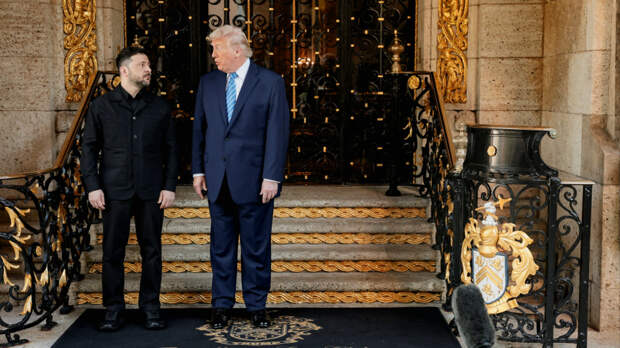 Зеленский прибыл в резиденцию Трампа в Мар-а-Лаго