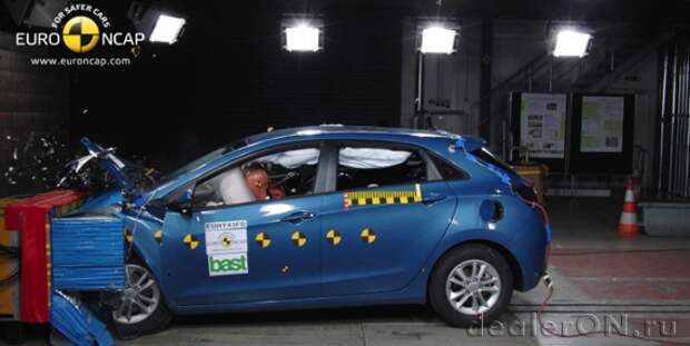 Hyundai i30 2012 получил пять звезд Euro NCAP [Видео]