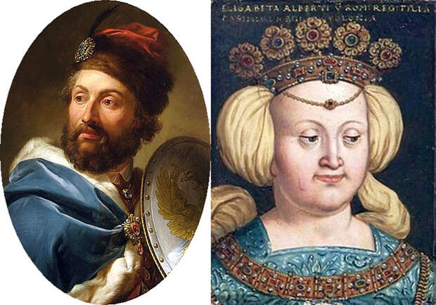 Казимир IV и Елизавета Габсбург. Казимир IV и Елизавета Габсбург.