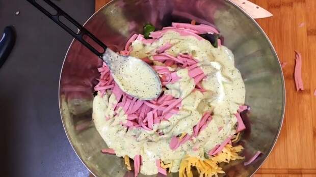 Салат с Йогуртовым соусом салат, Йогуртовый соус, Готов Готовить, кухня, кулинария, рецепт, длиннопост, Кулинарная мастерская