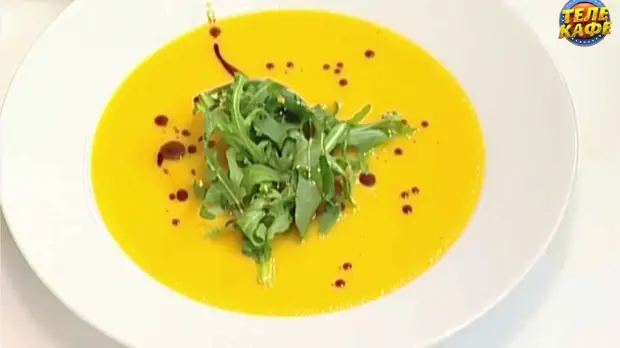 Крем-суп из тыквы и груши