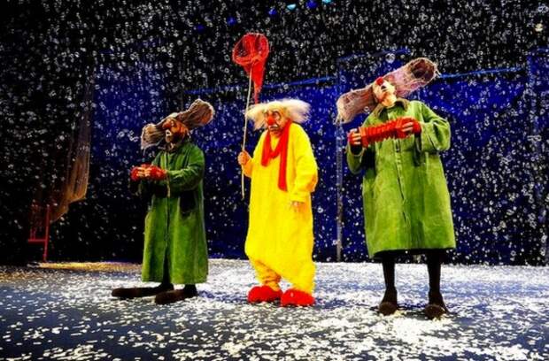 Снежное шоу Славы Полунина превратилось в «Снежную симфонию»