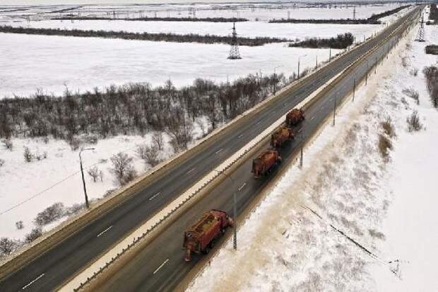 На федеральных трассах Тамбовской области обеспечено бесперебойное движение