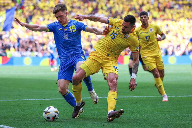 Украина разгромно проиграла Румынии на чемпионате Европы - 2024