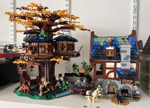Впечатляющие конструкции, созданные из LEGO
