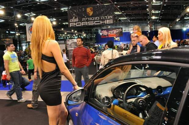 Автомобильная выставка в Тель-Авиве авто, выставка, тель-авив