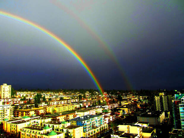 rainbows04 rainbows04 50 потрясающих фотографий двойной радуги