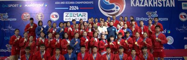 Сборная  Казахстана  заняла первое место на чемпионате Азии и Океании в Актау