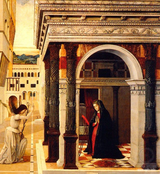 Джентиле Беллини Благовещение, 1465
