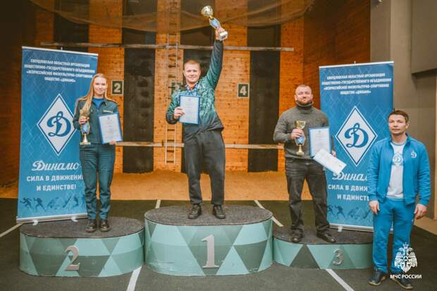 Уральский вуз МЧС России показал лучшие результаты в гиревом спорте среди команд «Динамо» региона