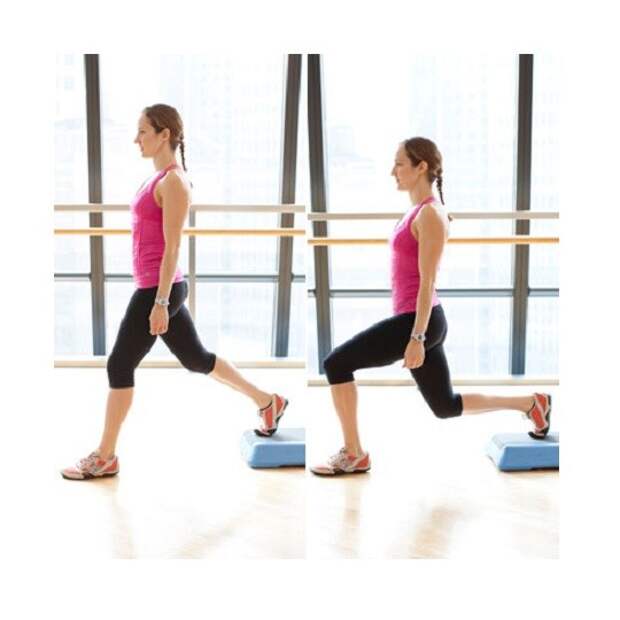 Exercises 11. Фитнес орех. Махи гантелями вперед. Опасные упражнения. Упражнение на равновесие полушпагат.