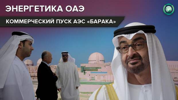 Запуск АЭС «Барака» стал частью глобального энергетического плана ОАЭ