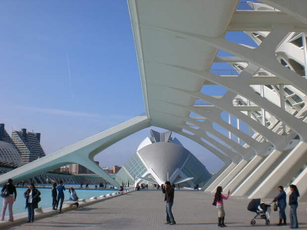 Город искусств и наук (Ciudad de las Artes y las Ciencias). Валенсия, Испания