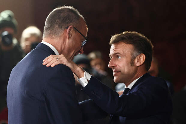 Der Spiegel: противоречия между Макроном и Мерцем обострились из-за Путина
