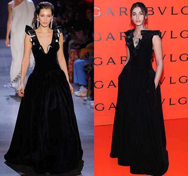 Битва платьев: Белла Хадид против Наоми Скотт