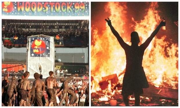 Мошпит, огонь и вонь: как проходил фестиваль Вудсток в 1999 году