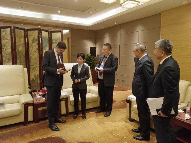 Андрей Саносян обсудил с руководством китайской провинции Хэйлунцзян перспективы расширения сотрудничества регионов