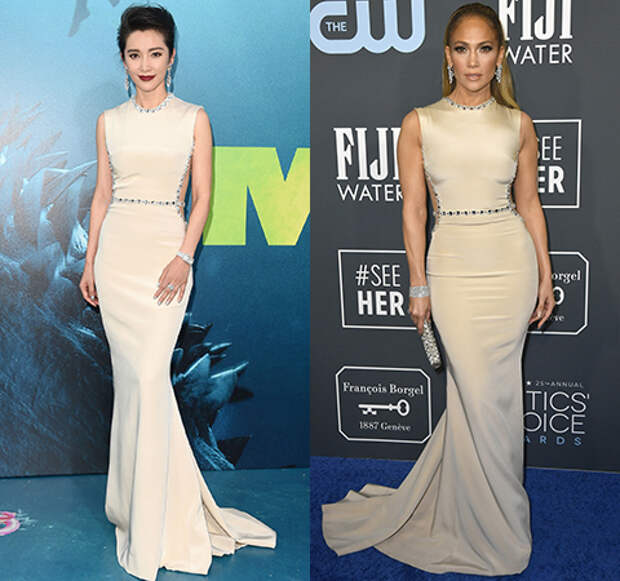 Битва платьев: Ли Бинбин против Дженнифер Лопес