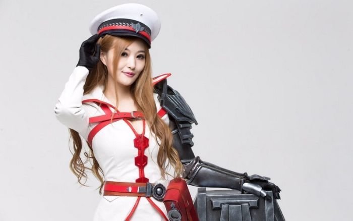 Руо Тян Пэн (Queen), Китай, играет в Vainglory, зарабатывает 7000 долларов. девушки, игры, киберспорт, соревнования
