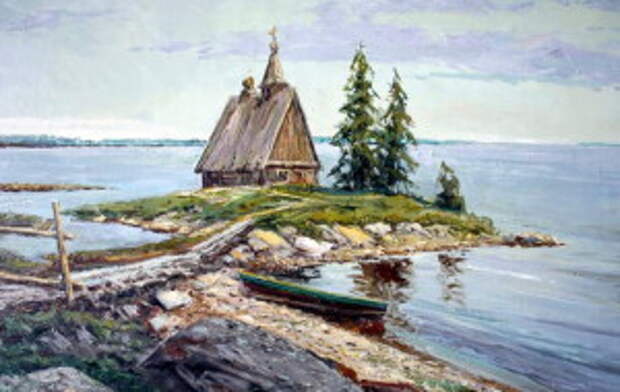 Берег Белого моря coast-White-Sea